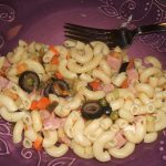 Magic Pasta Salad on a plate