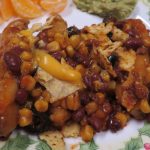 Tamale Casserole on a plate