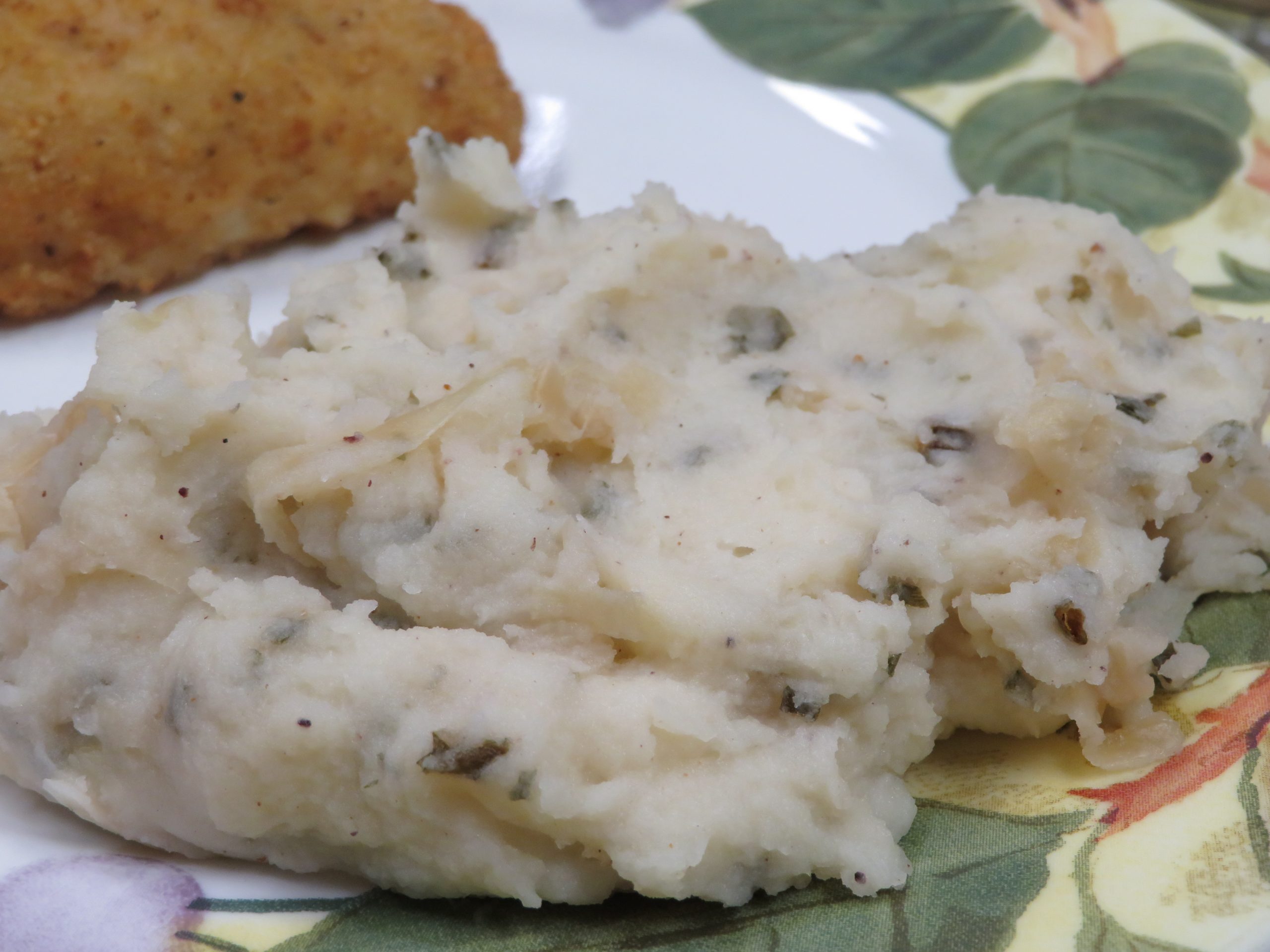 Pantry Colcannon on a plate