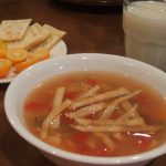 A bowl of Santa Fe Chicken Soup