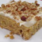 Banana Nut Cake Bar