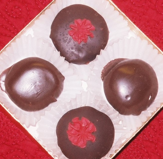 Berry Chocolates in a gift box