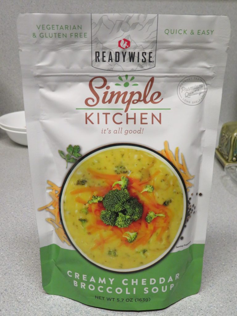 Creamy Cheddar Broccoli Soup bag