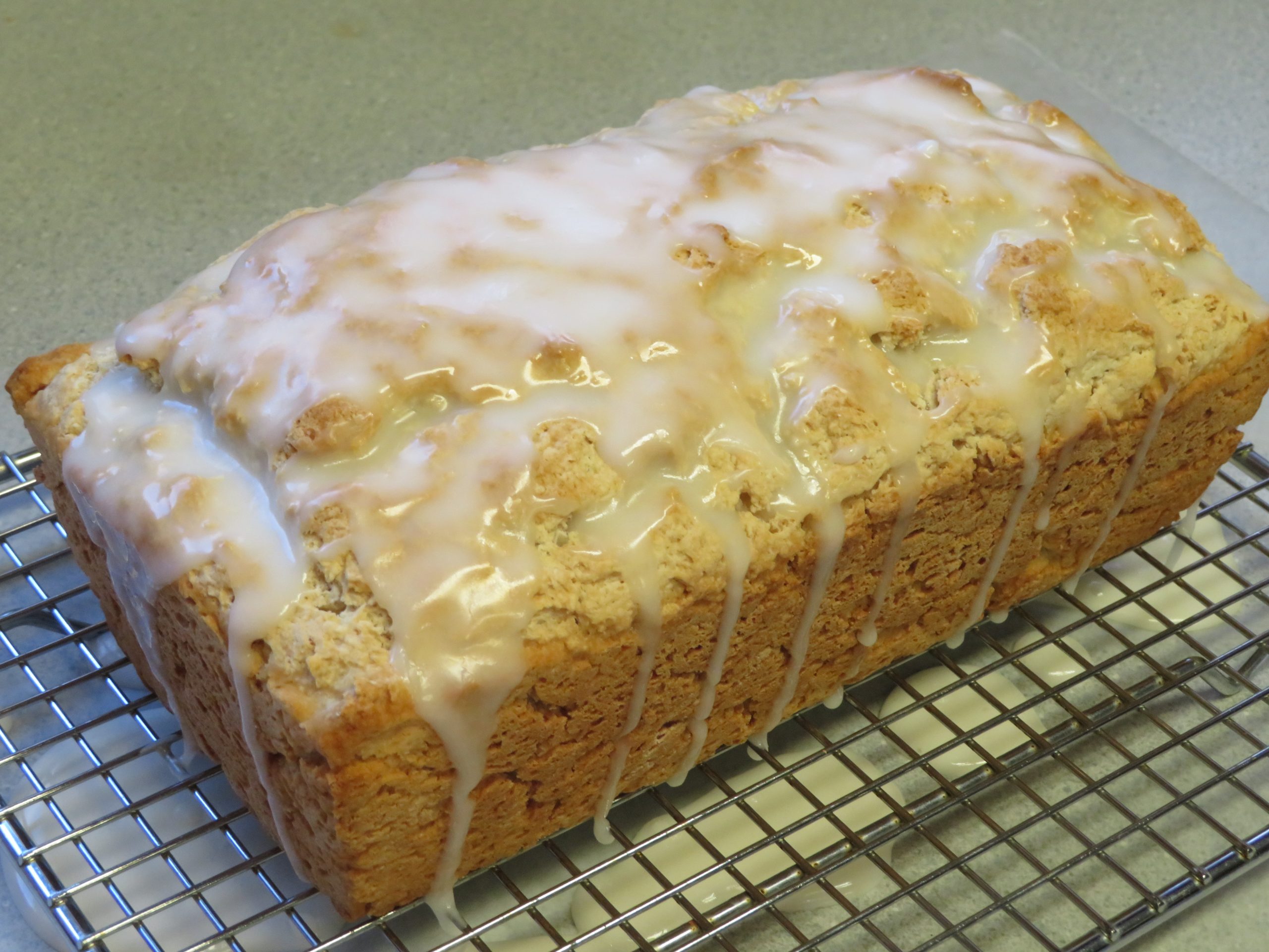 A loaf of Lemon Soda Bread