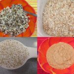 Four kinds of cooked cereal